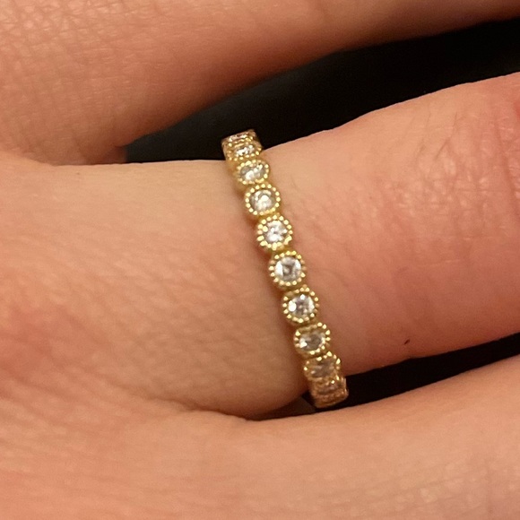 Sophia Fiori YELLOW GOLD Diamond Band - Picture 3 of 7